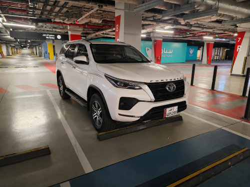 Toyota fortuner 2022 low mileage