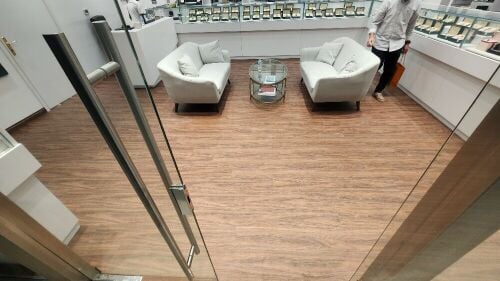 wooden flooring and pvc flooring