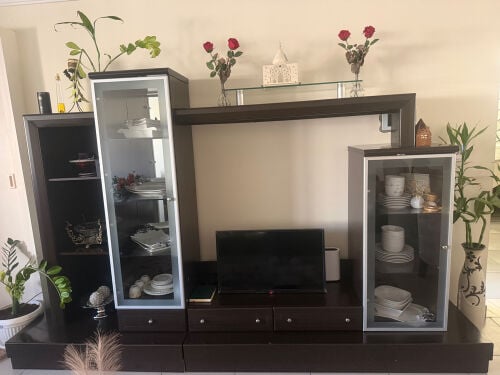 TV stand with drawers