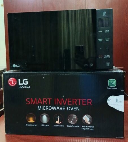 LG microwave oven.