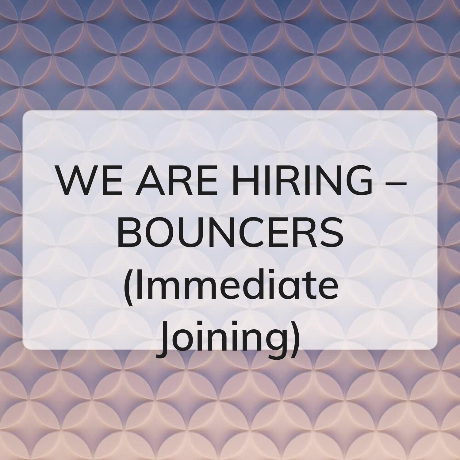 bouncer 