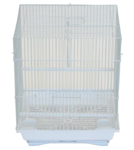 Clean white bird cage for sale