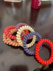 colorful bracelets 