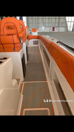 boat upholstery worker