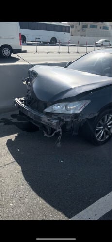 accident lexus 