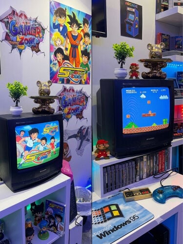 Classic CRT TV SHARP 14 inches
