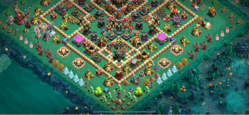 TH16 almost max 21359gems