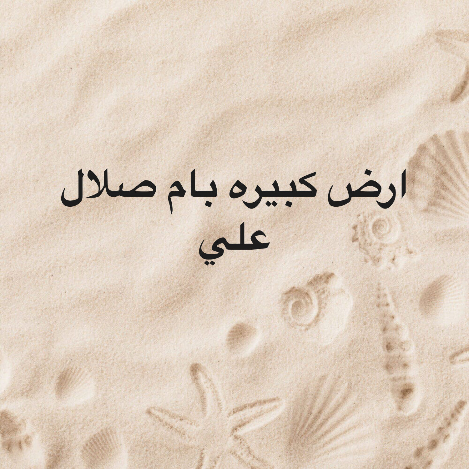ارض كبيره بام صلال علي