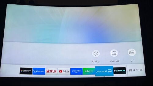 تلفزيون سامسونق فوركي 49'' منحني