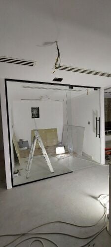 Glass House Glass Wall Decoratio