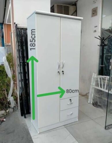 wooden two door cabinet sale