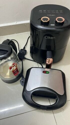 Air fryer, kettle, sandwich maker