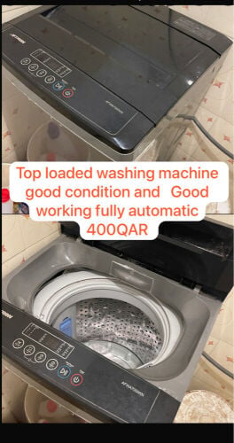 Fridge, washing machine & stove