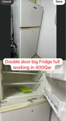 Fridge double door 