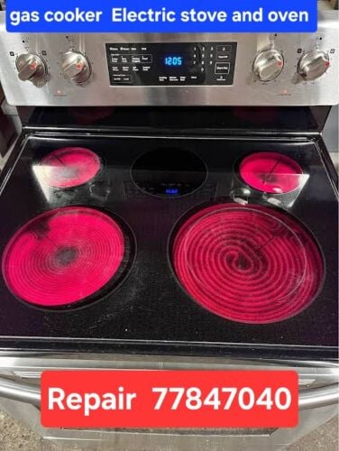 gas cooker  Electric stove and oven