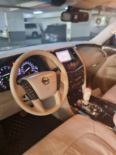 نيسان باترول صبغ وكاله حاله ممتاز