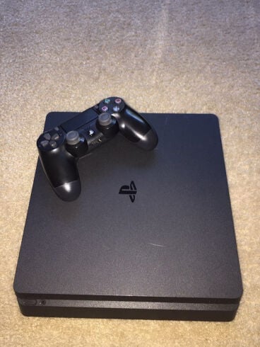 playstation sony 4 with controller 