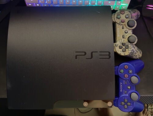 modified PS3 slim with 30 games 