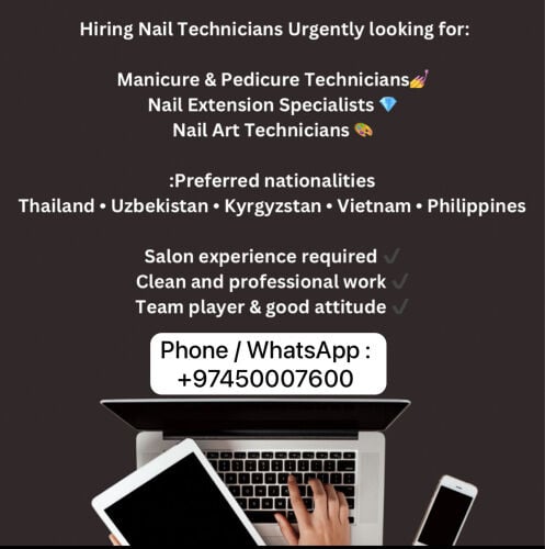 searching for beautician / nail 