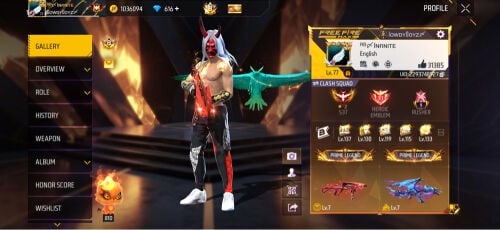 Free Fire Pak Region 