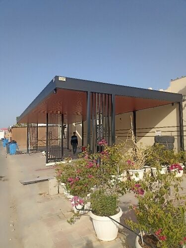 Modern Car Shade pergola Quick pan