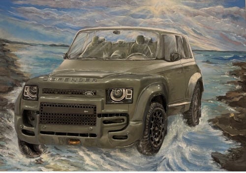     Defender OCTA Sculpture 