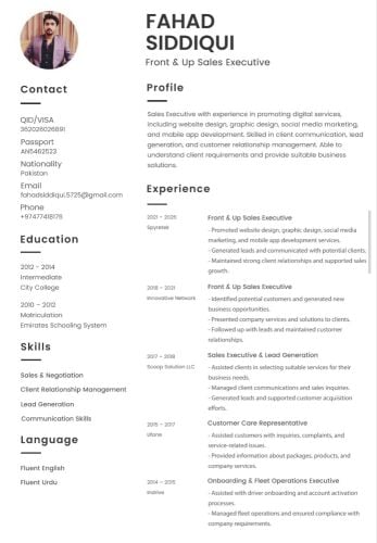 JOB SEEKER – IMMEDIATE JOINING