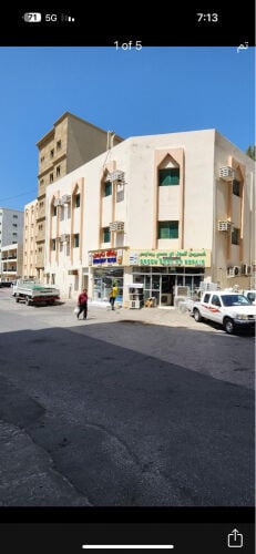 للبيع عماره بالمنصوره بها محلين