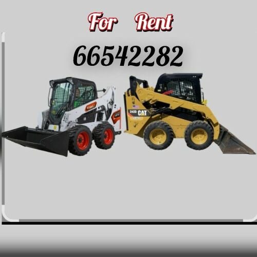 Bobcat excavator forclift roller