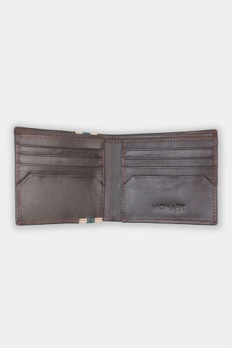 brown titan wallet by monark 