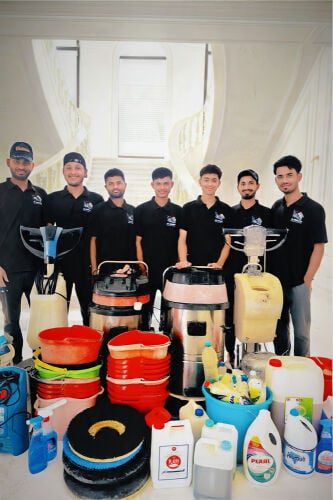 Villa and building cleaning
