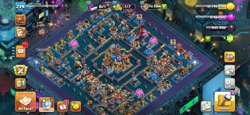 Clash of Clans account max