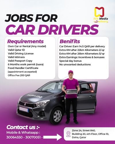 CAR DRIVER JOB