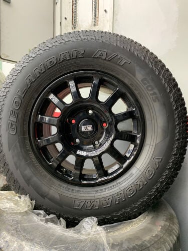 BRAID 5pc with yokohama lc200 4pc