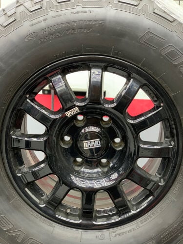 Braid Dakar Rim with tyre