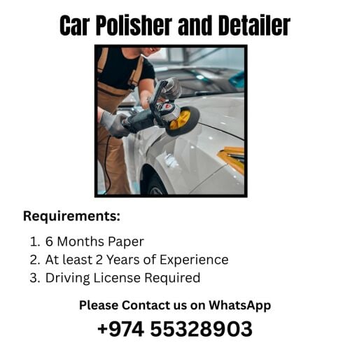 Hiring Car Polisher and Detailer