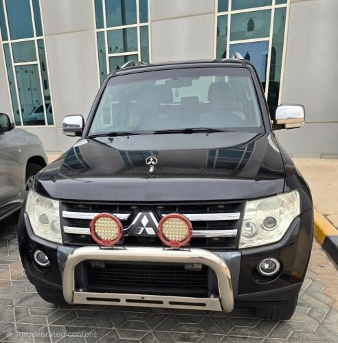 Bull Bar and Led Mitsubishi Pajero