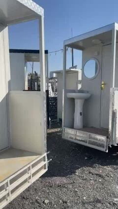 bathroom for traveling and camping