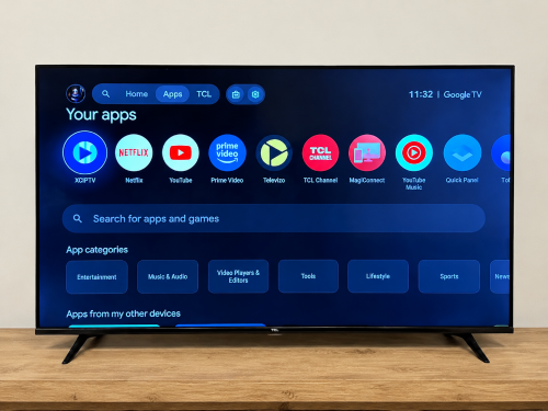 TCL 55 smart google TV Like New