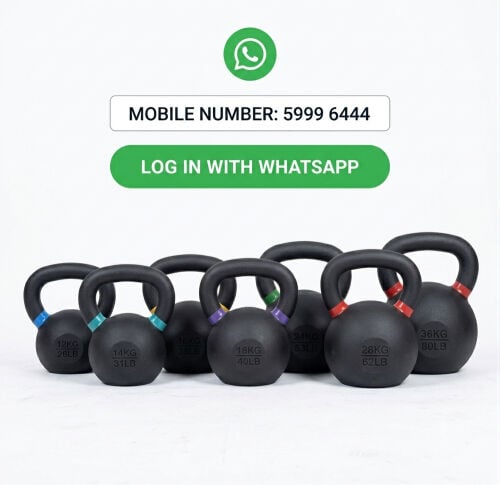 Premium Cast Iron Kettlebells