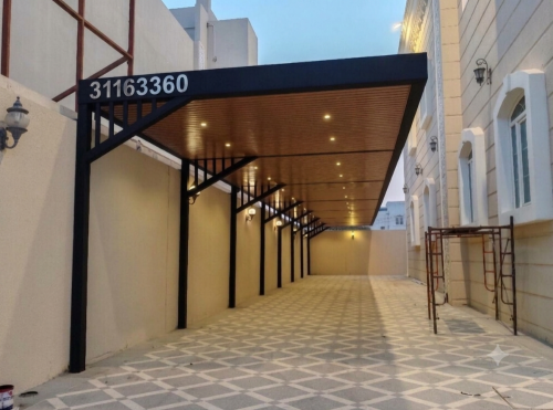 عمل لحام مواقف السيارات