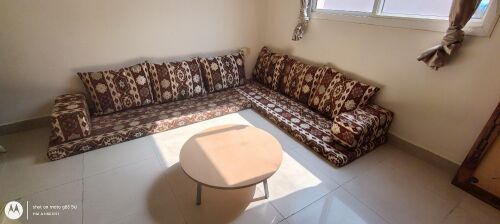 Arabic majlis 3+3 with round table