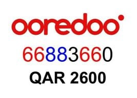 Ooredoo VIP Number  66883660