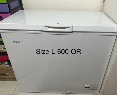 haier deep freezer large size 