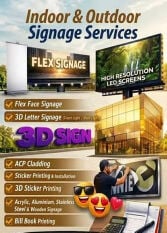 Signage Board maker 