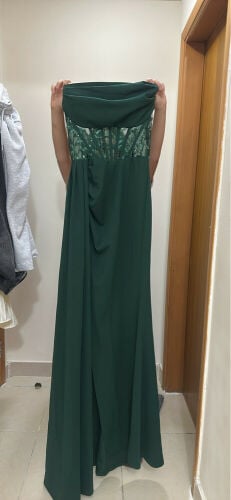 Formal Green Long Dress