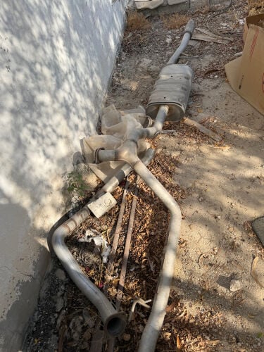 GMC original full exhaust 