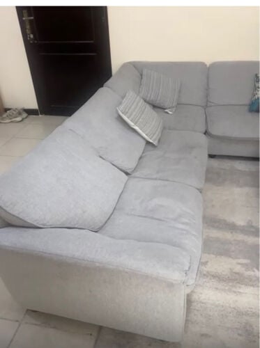 sofa with carpet and table  