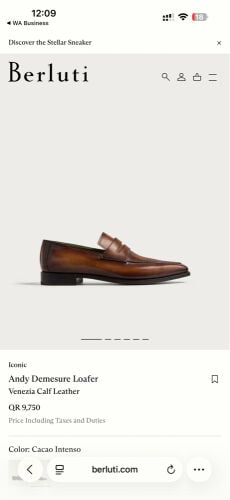 Exquisite Berluti Loafers