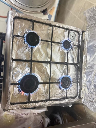 Nikai 4 Burner Gas Cooker with Oven